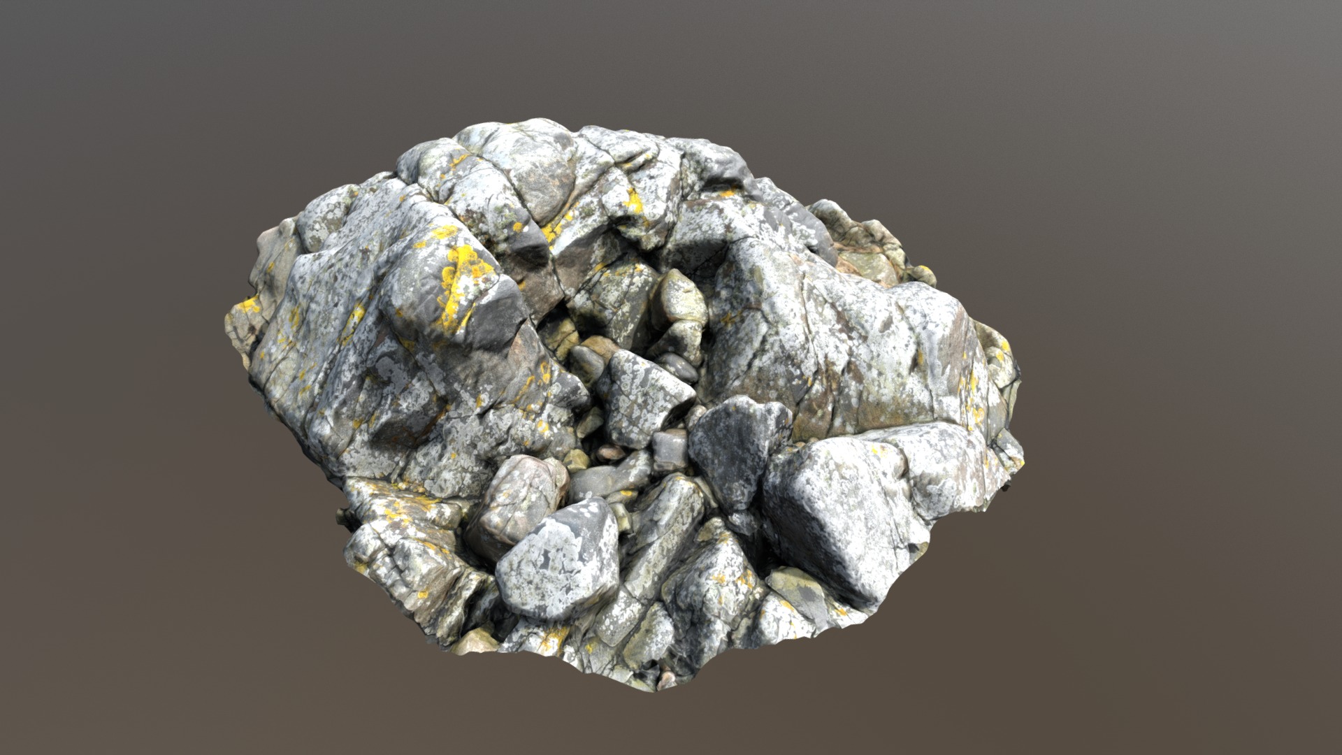 3D model Nature Rock Cliff D2 - This is a 3D model of the Nature Rock Cliff D2. The 3D model is about a close-up of a rock.