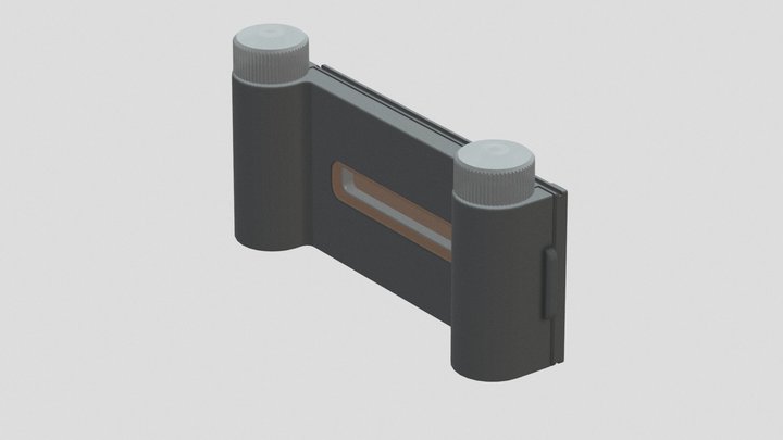 120 roll film holder for heidoscop v20 3D Model