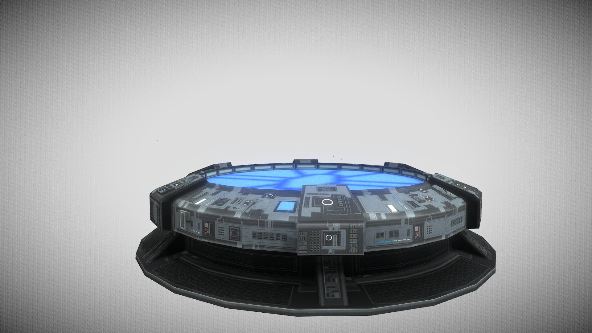Clone Wars Holo Console Table - Download Free 3D model by ...
