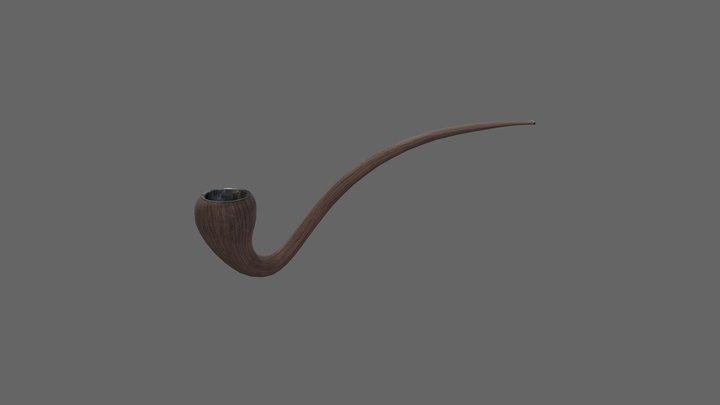 Gandalf Pipe 3D Model