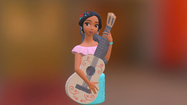 ELENA OF AVALOR HANDLE.c4d 3D Model