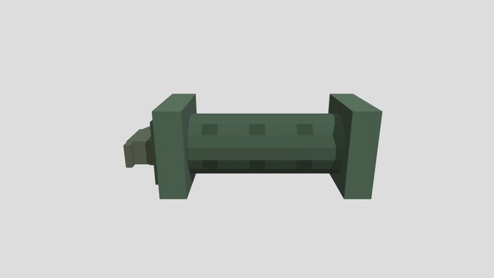 Flashbang Grenade 3D Model