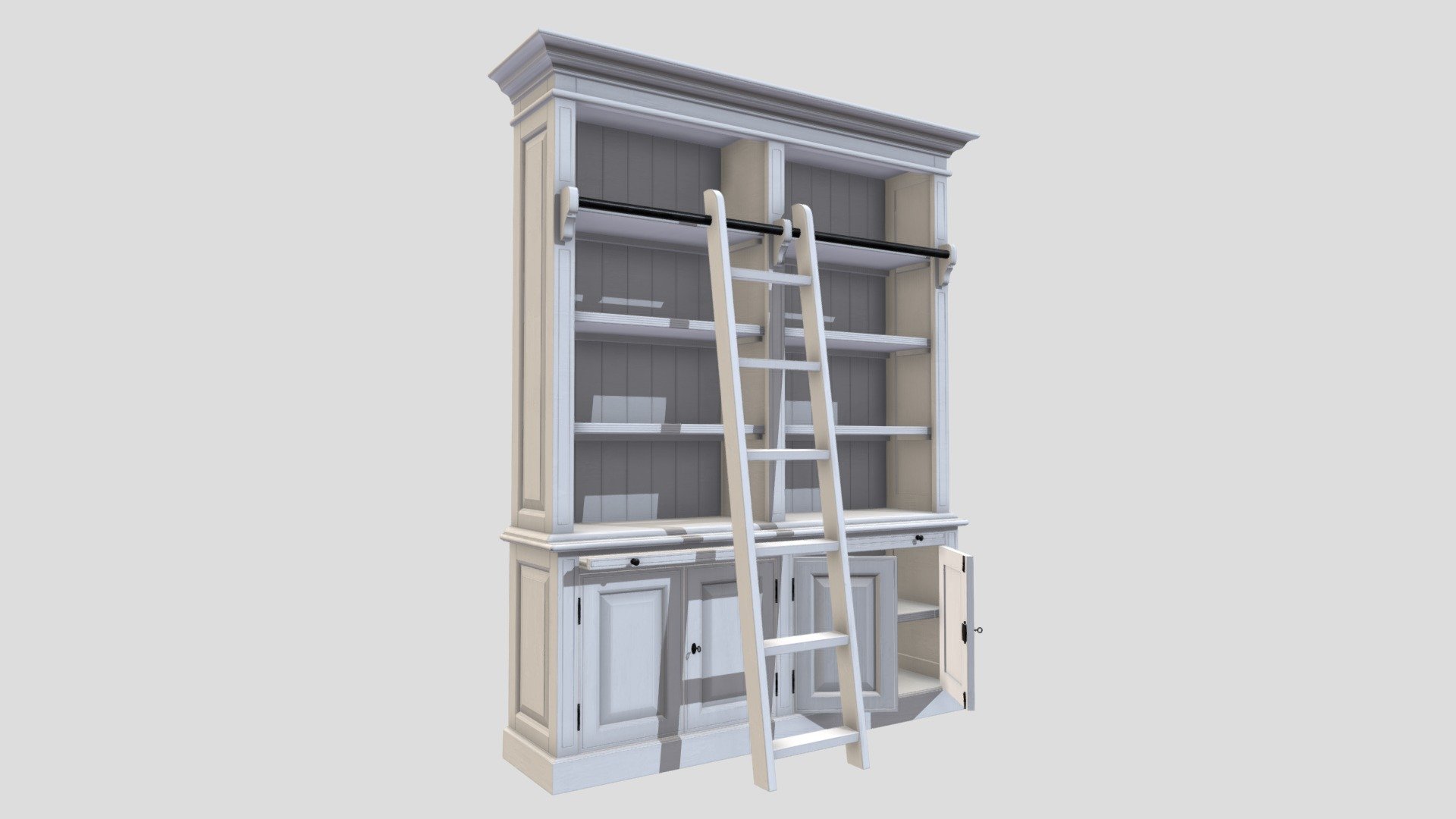 ornate-bookshelf-with-ladder-3d-model-by-hazelnutaus-2b6ed09