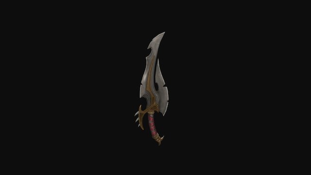 Relentless Gladiator's Longblade 3D Model