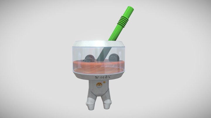 Boba Robot 3D Model