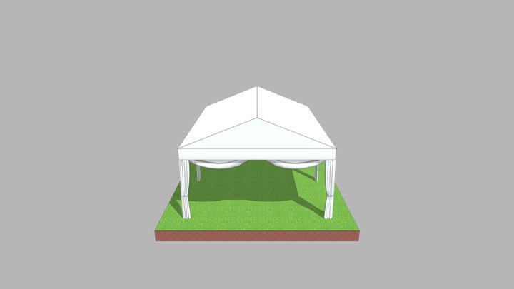 20ft x 26ft Premium Achilles Tent 3D Model