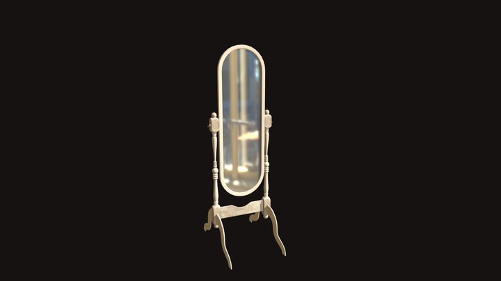 Mirror for bedroom 3D Model