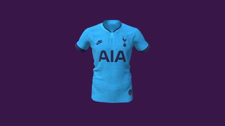 Tottenham 3rd kit 3D Model
