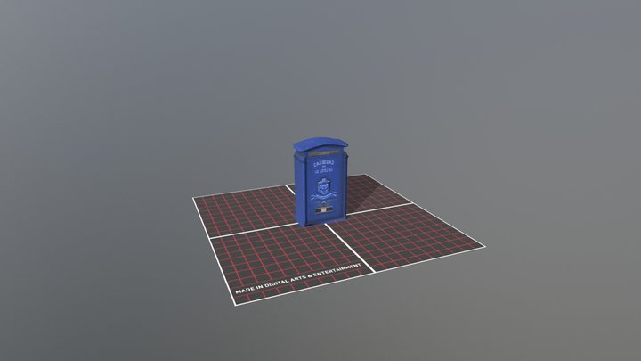 prop_mailbox 3D Model