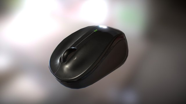 Logitech M325 Wireless Mouse 3D Model