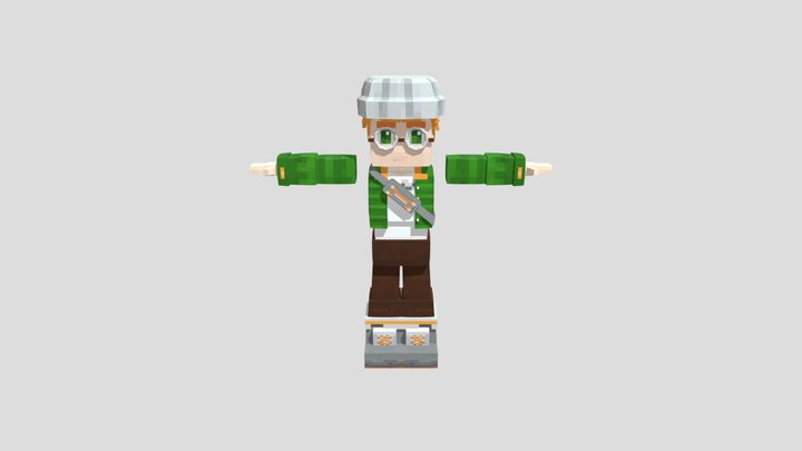 minecraft_Dean 3D Model