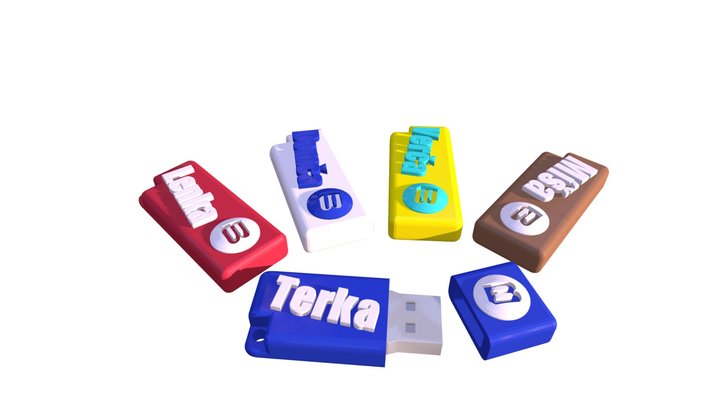 USB 3D Model