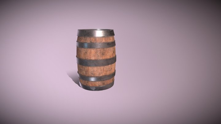 Barrel 3D Model