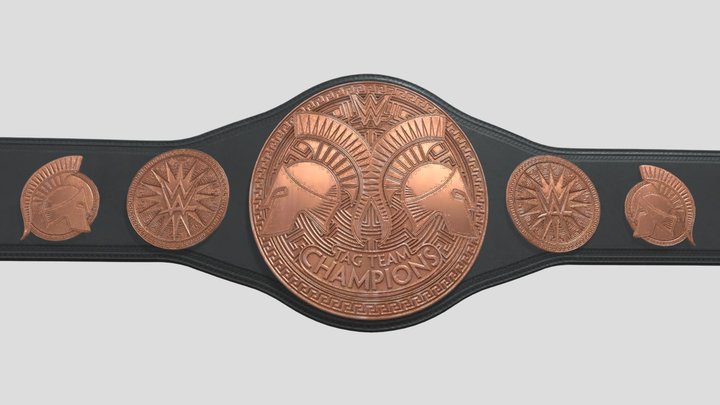 WWE - TAG TEAM CHAMPIONSHIP BELT '10-'16 – Kostenloses 3D-Modell STL