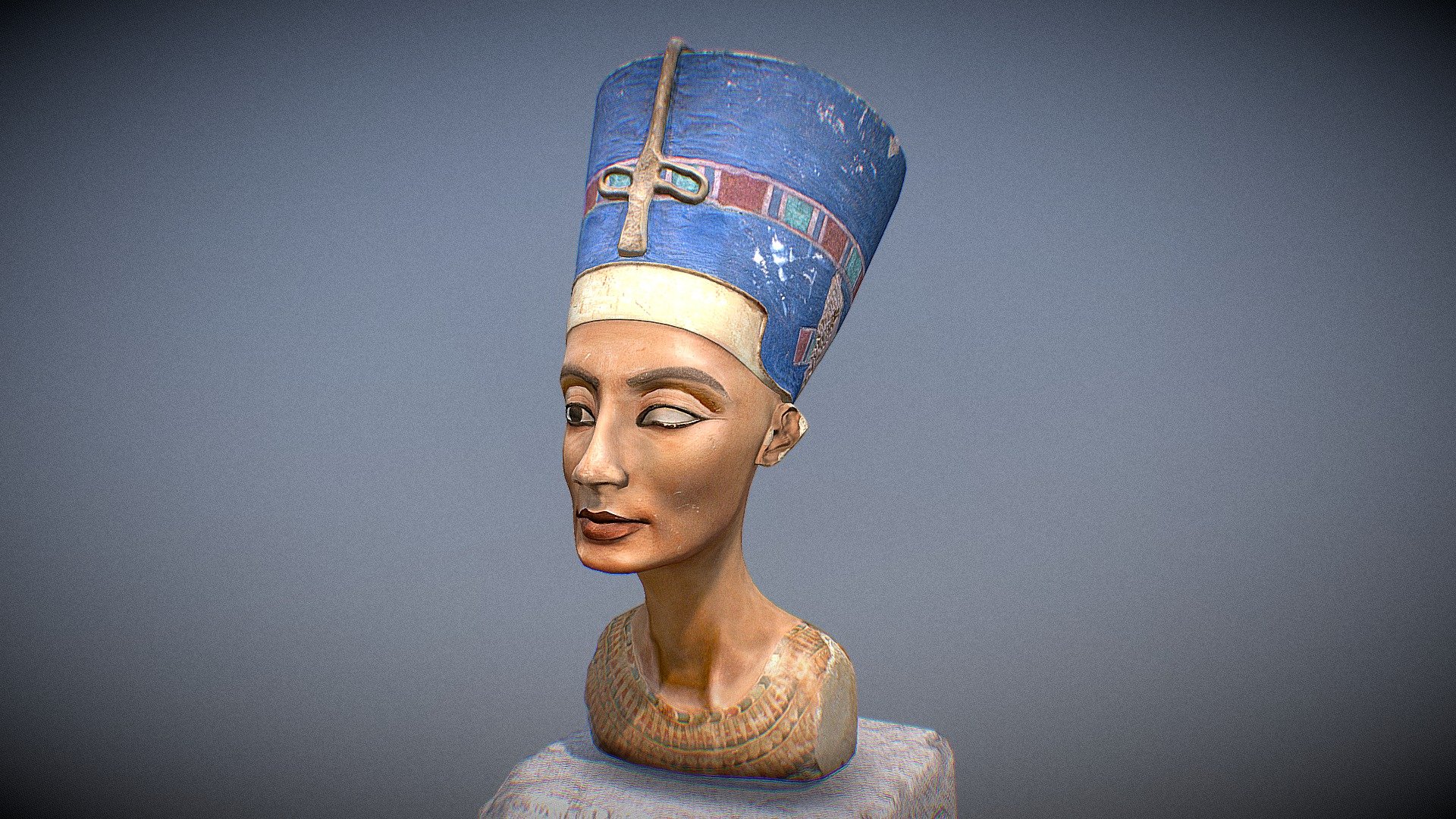 Neferneferuaten Nefertiti - 3D model by hl24a3 [2b75734] - Sketchfab