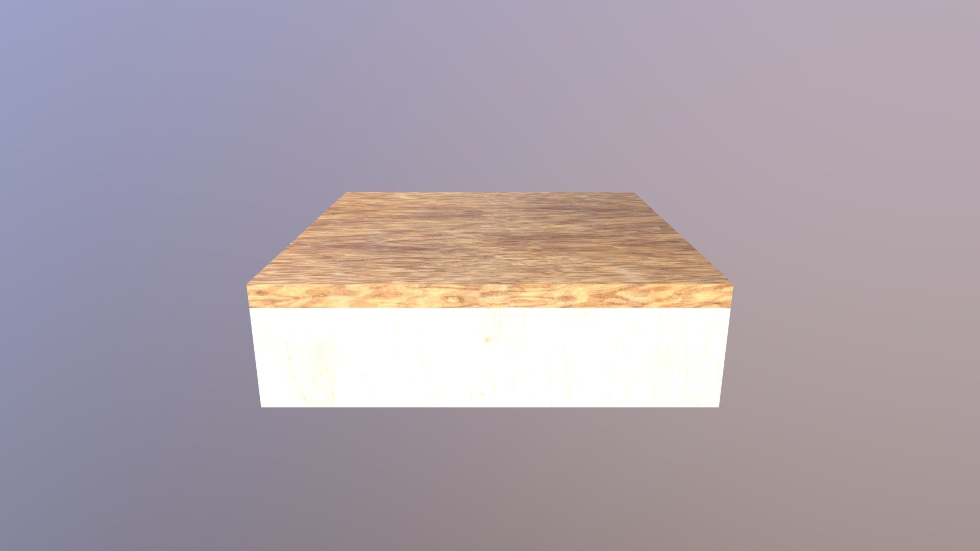 Wooden Table 2 - Middle