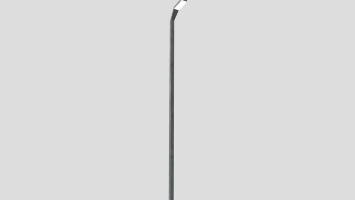 Light pole lowpoly 3D Model