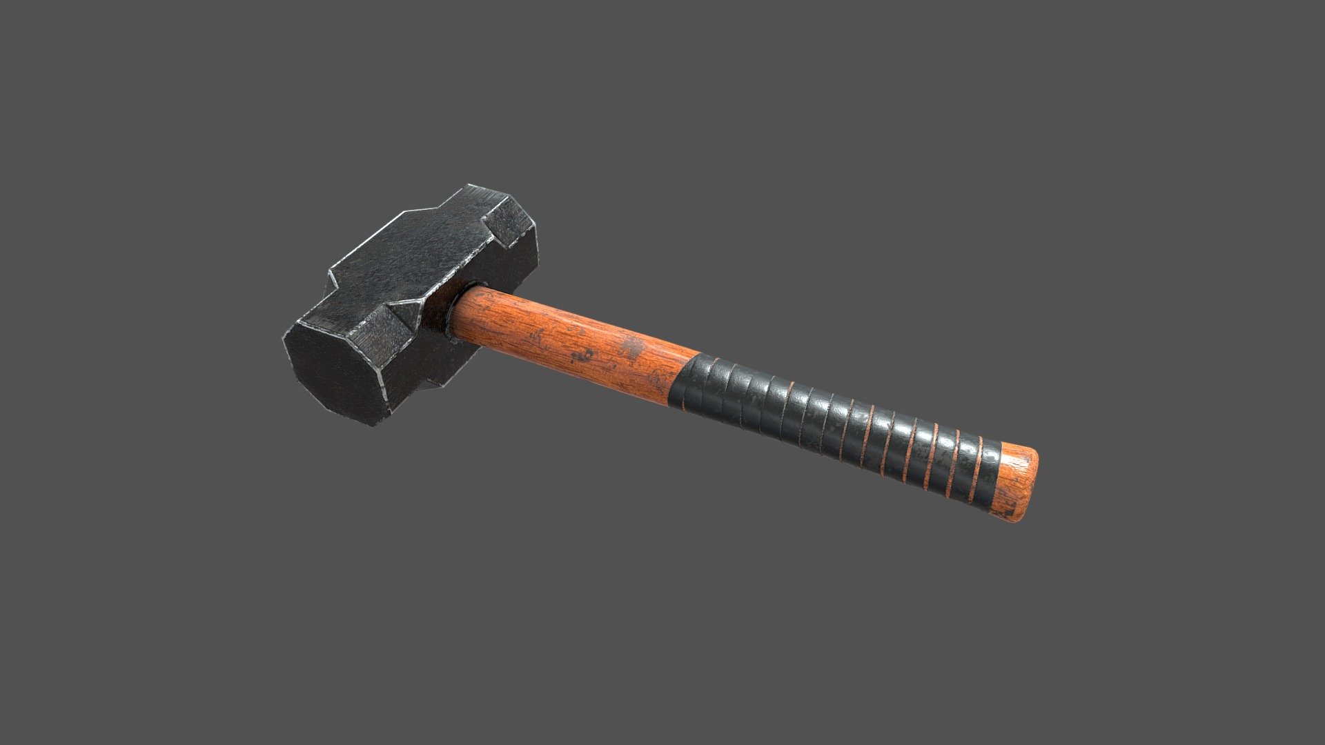 Sledge Hammer Download Free 3D model by ak105105 [2b76bd3] Sketchfab