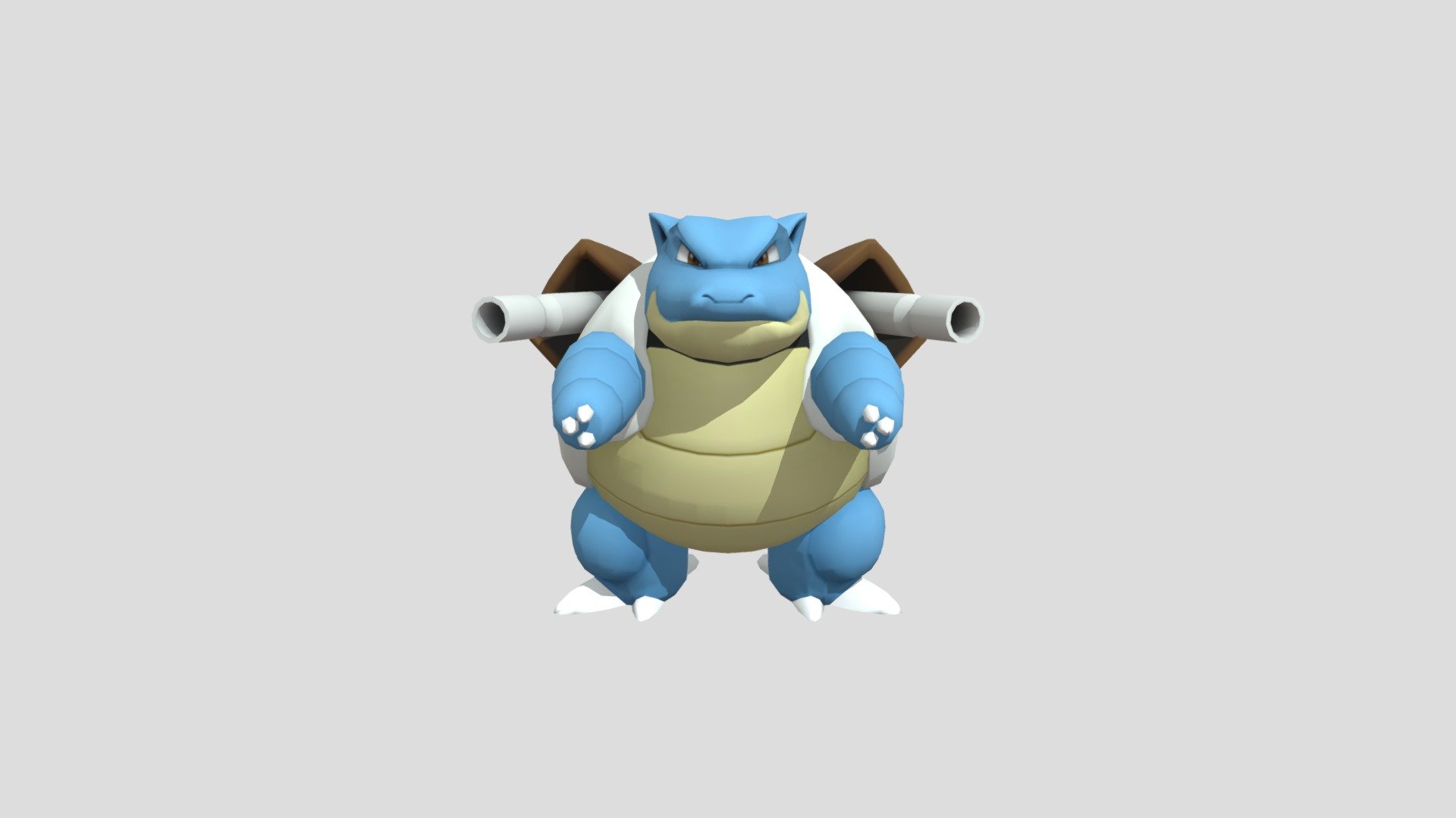 3ds Pokedex 3d Pro 009 Blastoise Download Free 3d Model By Forsaken Ar Official Fnafar 7627