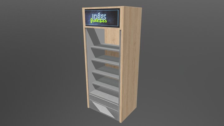 TG  IDEE FRAICHE MEUBLE FROID 3D Model