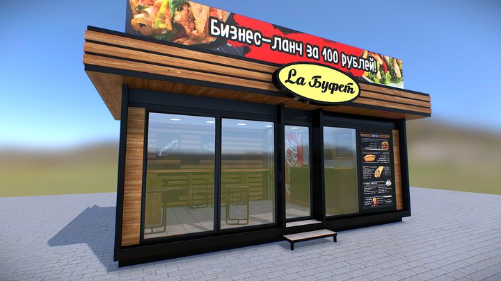 Ля Буфет 2 3D Model