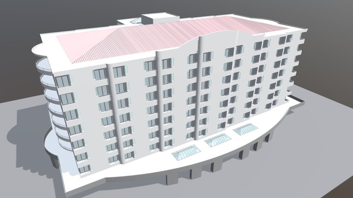 อาคารโครงการสวางคนิเวศ 3D Model