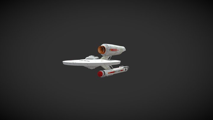 Star Trek - Kelvin TOS - Kelvin class – Free 3D Model STL