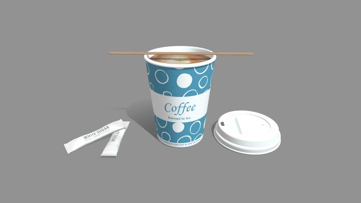 Take Away Coffee Cup Set