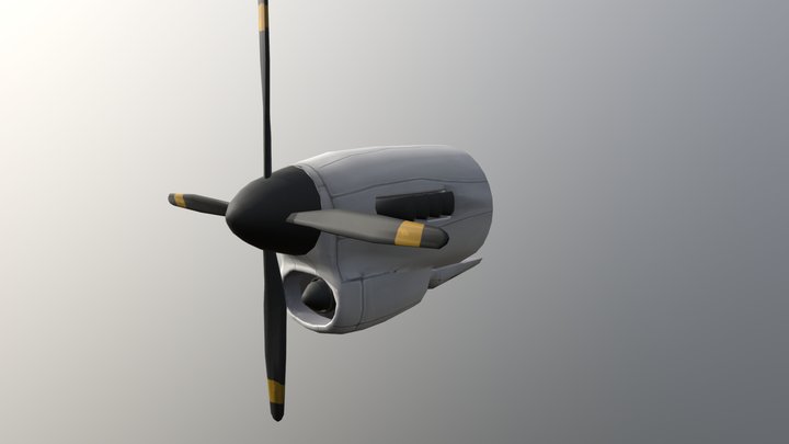 Typhoon Engine 3D Model
