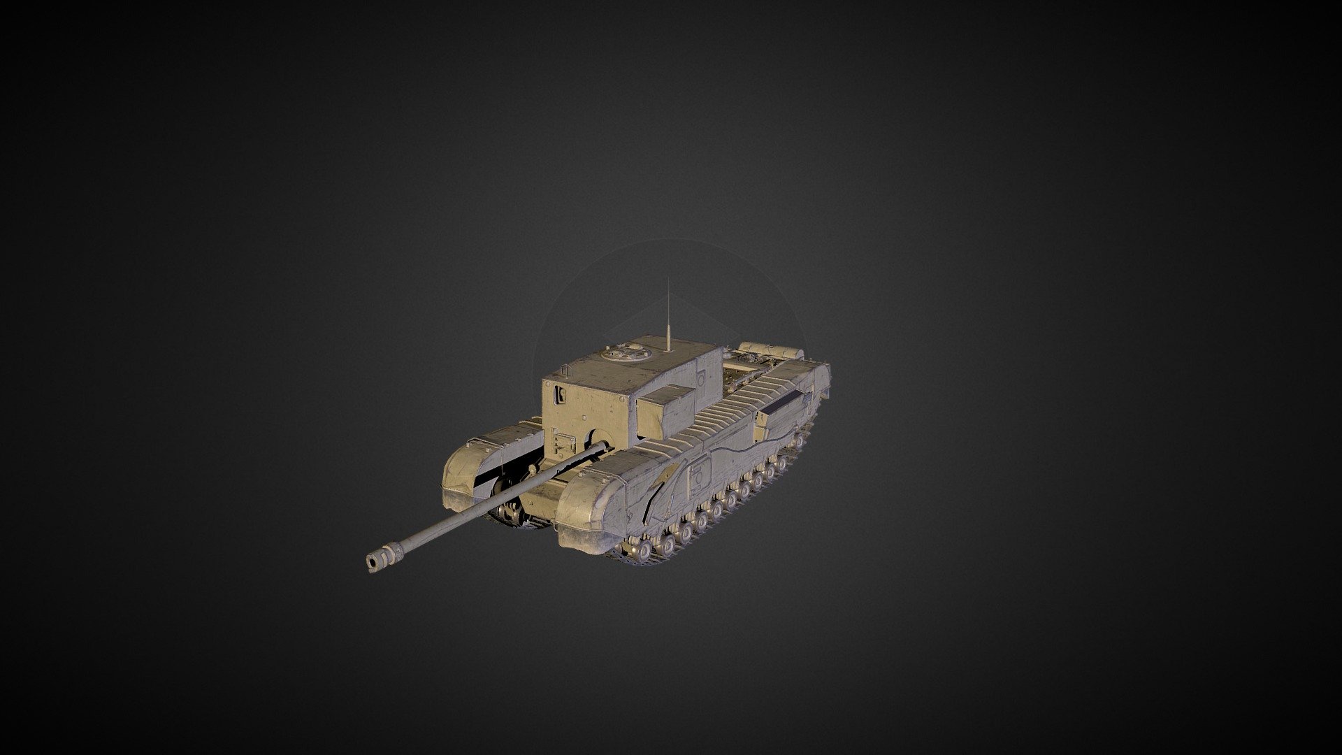 Churchill Gun Carrier 3d Model By Degit22 Degit22 2b7b236