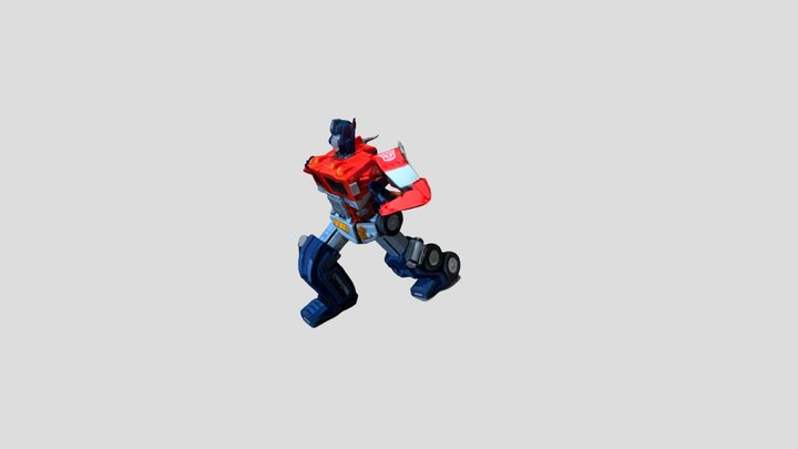 LEGO Optimus Prime 3D Model