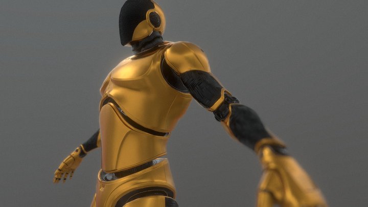 UE4 Retextured Mannequin 3D Model