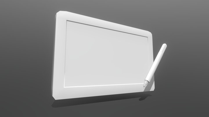 Tablet prototype 3D Model