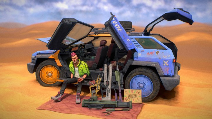 Nomadic Merchant 3D Model