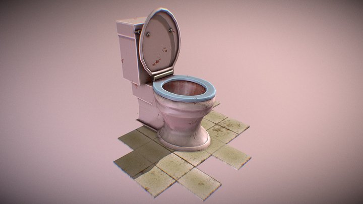 Toilet 3D Model