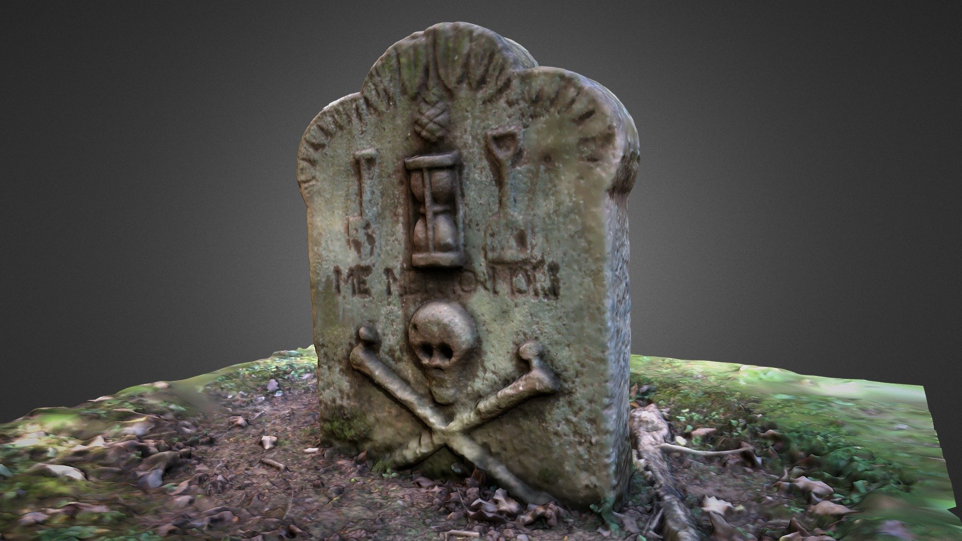 Gravestone at Whittinghame Kirk, Scotland