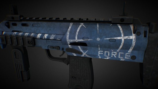 MP7 | Force CT 3D Model