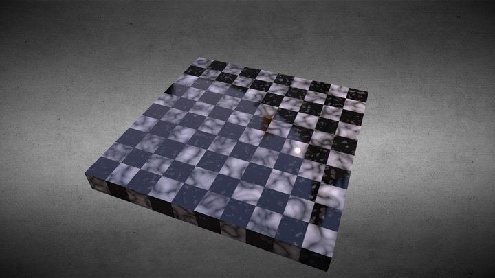 Floor - Marble Tiled Floor 3D Model