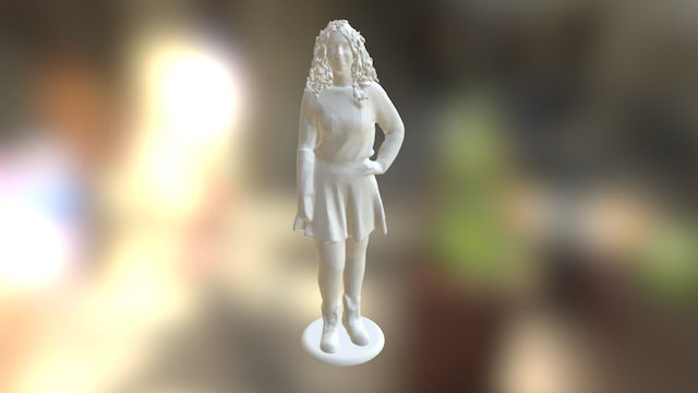 Rocío (Bateriana) 3D Model