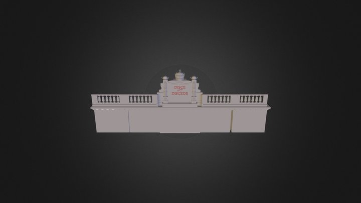 Disce aut discede 3D Model