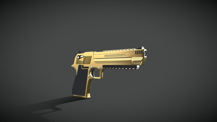 Gun V4 3D Model