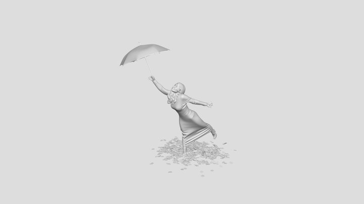Autumn Dance 3D Model