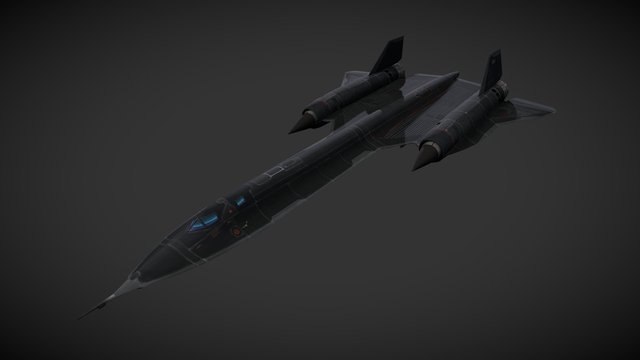 Blackbird 3D Model