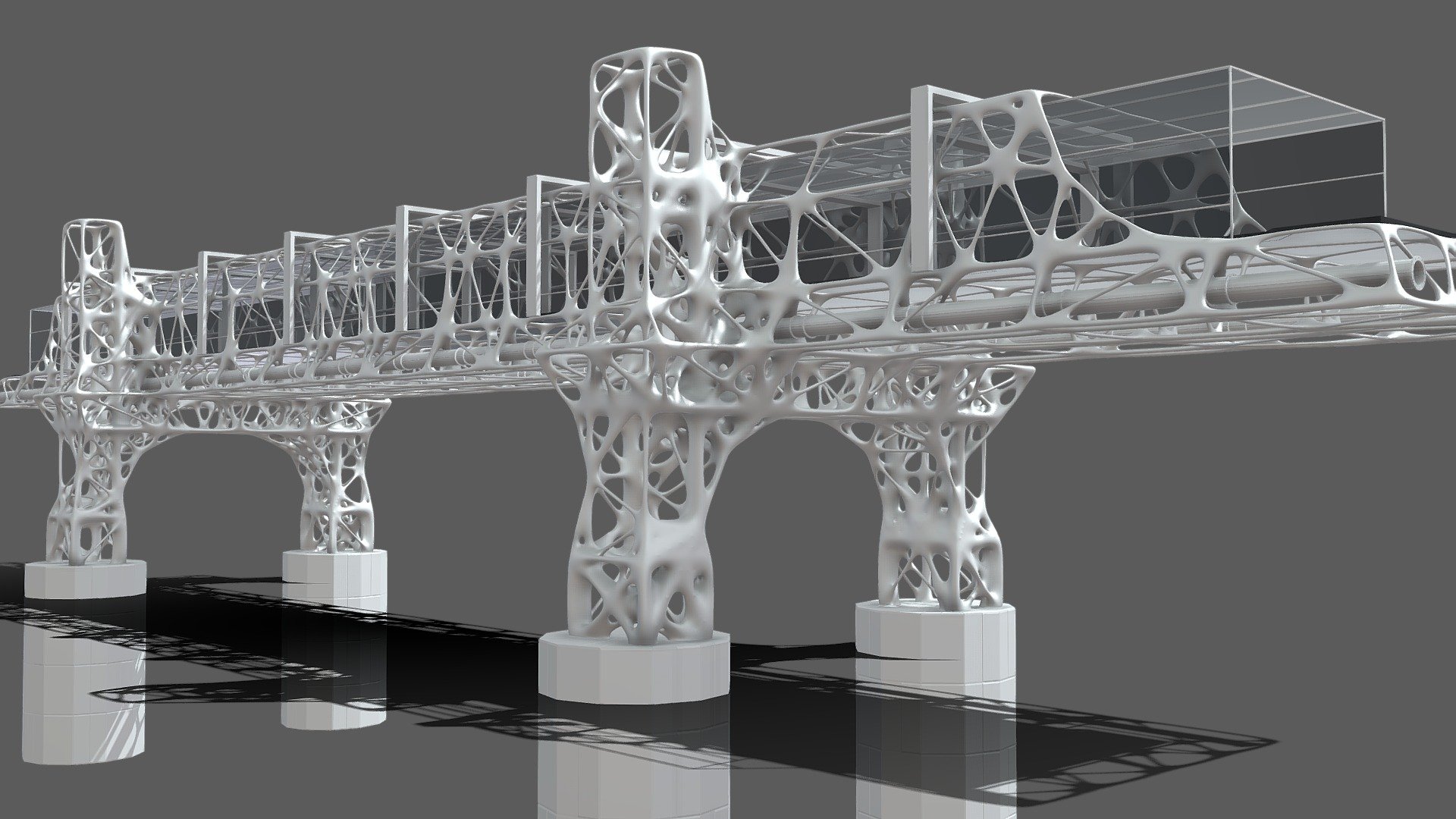 Future Bridge 02 Buy Royalty Free 3D model by Giimann (giimann