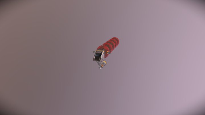 System Traweler LNG Fuel Tanker 3D Model