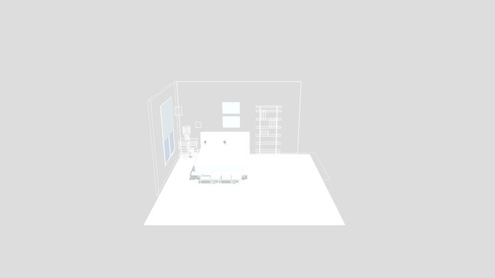 Bedroom 2 3D Model