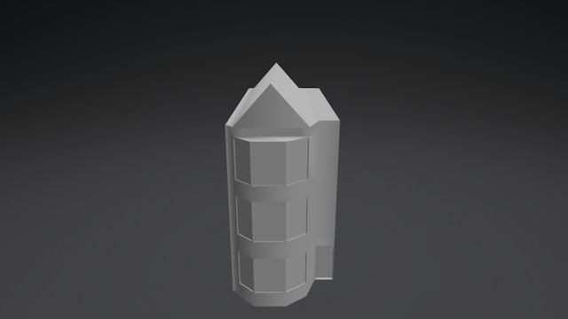 WWII House 3D Model