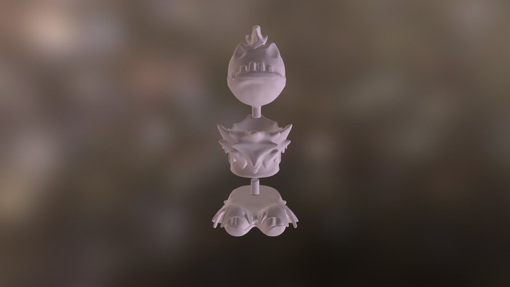 Varmints - 'Punk' Model Sections 3D Model