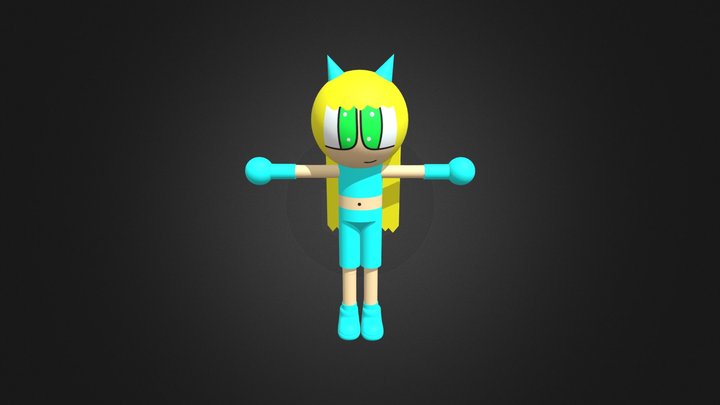 Sago The Cat 3D Model