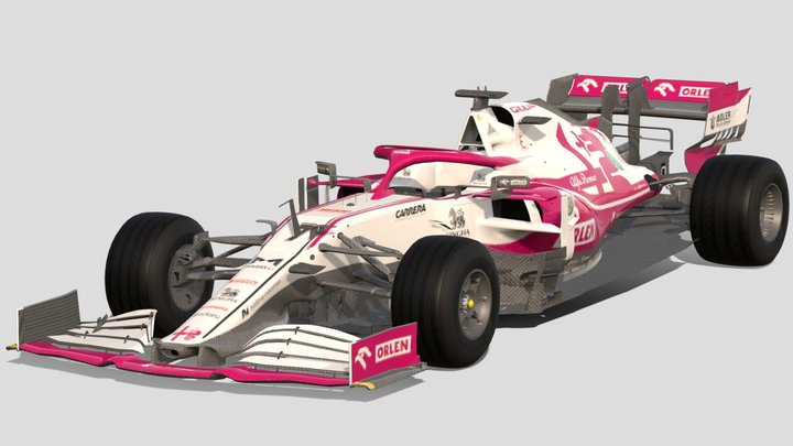 2021 F1 Alfa Romeo C41 – Free 3D Model STL